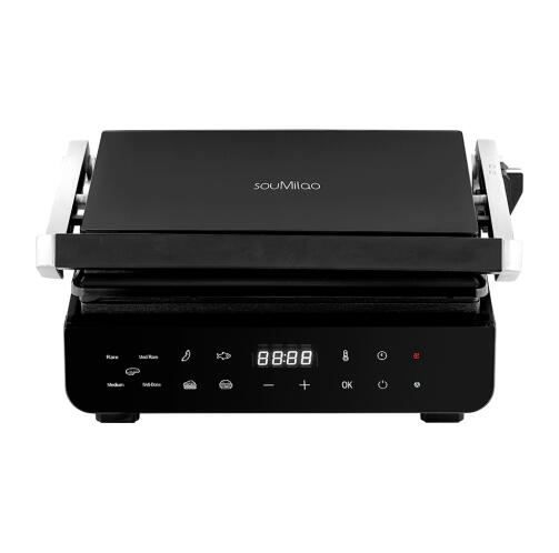 Gruppe Τοστιέρα Γκριλιέρα Ψηφιακή 2000W souMilao KJ-230