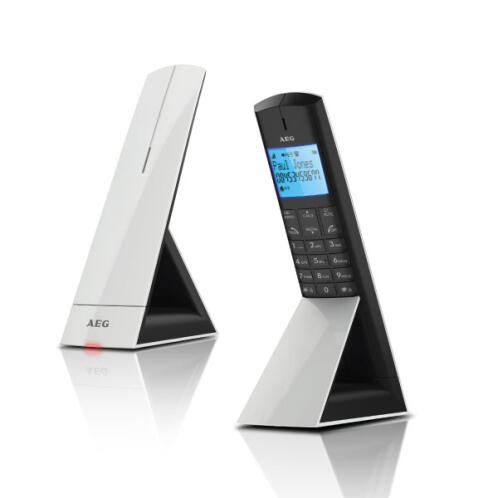 AEG AΣΥΡΜΑΤΟ ΤΗΛΕΦΩΝΟ PRISM ΜΕ ΤΗΛΕΦΩΝΗΤΗ ΛΕΥΚΟ