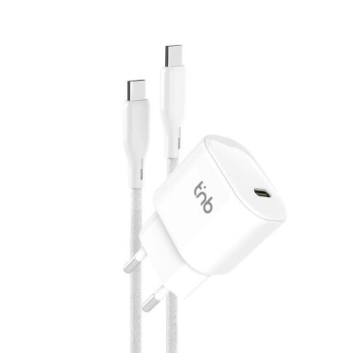 TNB ΦΟΡΤΙΣΤΗΣ ΚΙΝΗΤΩΝ 30W USB-C CHPDTC30WH  ΛΕΥΚΟΣ