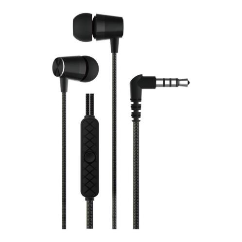 Hands Free Stereo Devia EM103 Metal 3.5mm Kinstone Series Μαύρο