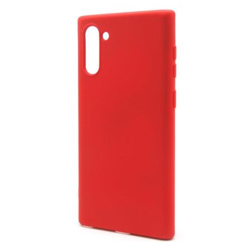 Θήκη Liquid Silicon inos Samsung N970F Galaxy Note 10 L-Cover Κόκκινο
