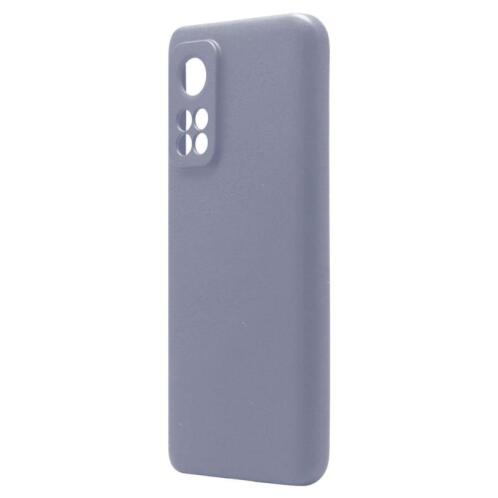 Θήκη Liquid Silicon inos Xiaomi Mi 10T 5G/ Mi 10T Pro 5G L-Cover Γκρι-Μπλε
