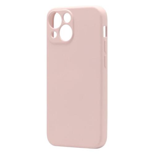 Θήκη Liquid Silicon inos Apple iPhone 13 mini L-Cover Σομόν