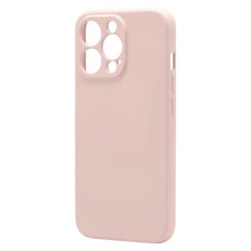 Θήκη Liquid Silicon inos Apple iPhone 13 Pro L-Cover Σομόν
