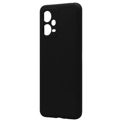 Θήκη Liquid Silicon inos Xiaomi Poco X5 5G/ Redmi Note 12 5G L-Cover Μαύρο