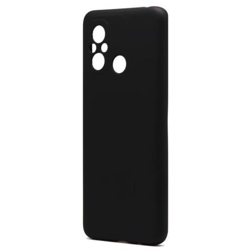 Θήκη Liquid Silicon inos Xiaomi Redmi 12C L-Cover Μαύρο