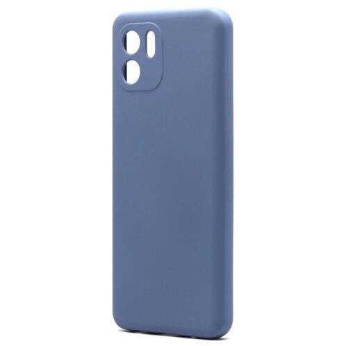 Θήκη Liquid Silicon inos Xiaomi Redmi A1/ A2 L-Cover Γκρι-Μπλε