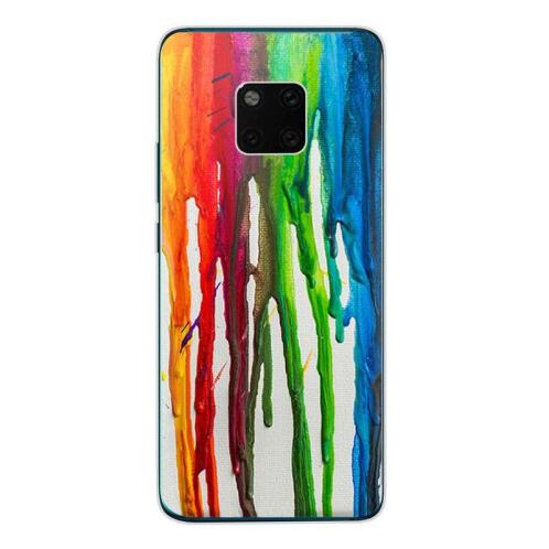 Θήκη TPU inos Huawei Mate 20 Art Theme Vertical Watercolor