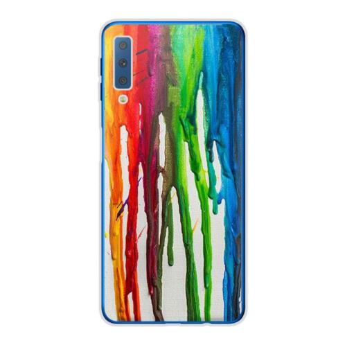 Θήκη TPU inos Samsung A705F Galaxy A70 Art Theme Vertical Watercolor