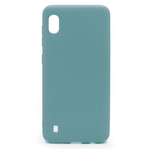 Θήκη Soft TPU inos Samsung A105F Galaxy A10 S-Cover Πετρόλ