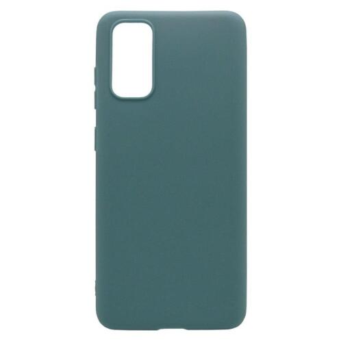 Θήκη Soft TPU inos Samsung G980 Galaxy S20 S-Cover Πετρόλ