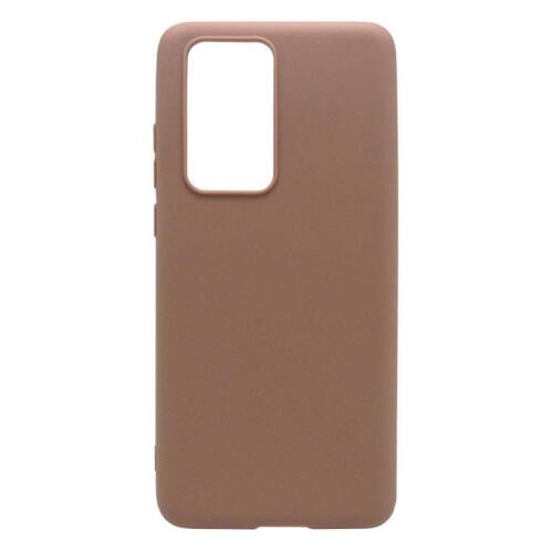 Θήκη Soft TPU inos Huawei P40 Pro S-Cover Καφέ