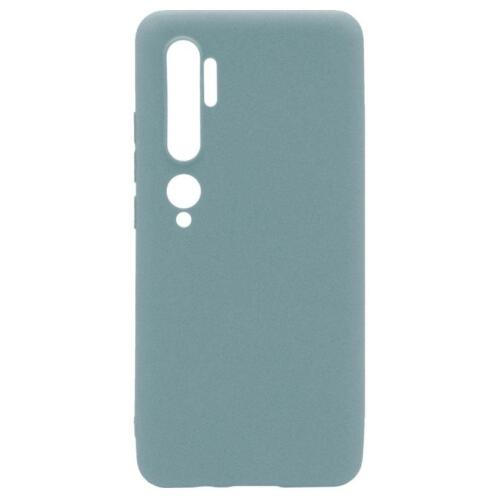 Θήκη Soft TPU inos Xiaomi Mi Note 10/ Mi Note 10 Pro S-Cover Πετρόλ
