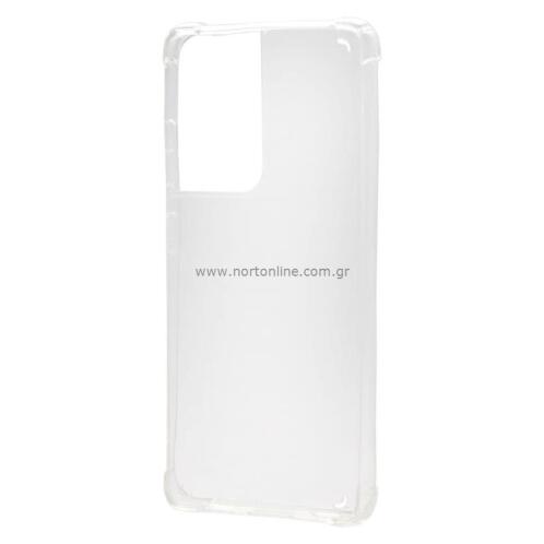 Θήκη TPU & PC Samsung G998B Galaxy S21 Ultra 5G Shock Proof Διάφανο