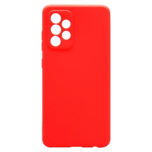 Θήκη Soft TPU inos Samsung A525F Galaxy A52 S-Cover Κόκκινο