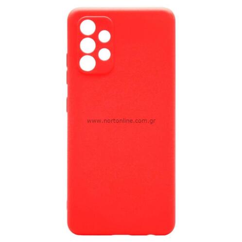Θήκη Soft TPU inos Samsung A325F Galaxy A32 4G S-Cover Κόκκινο