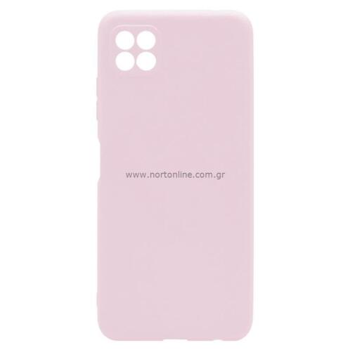 Θήκη Soft TPU inos Samsung A226B Galaxy A22 5G S-Cover Dusty Ροζ