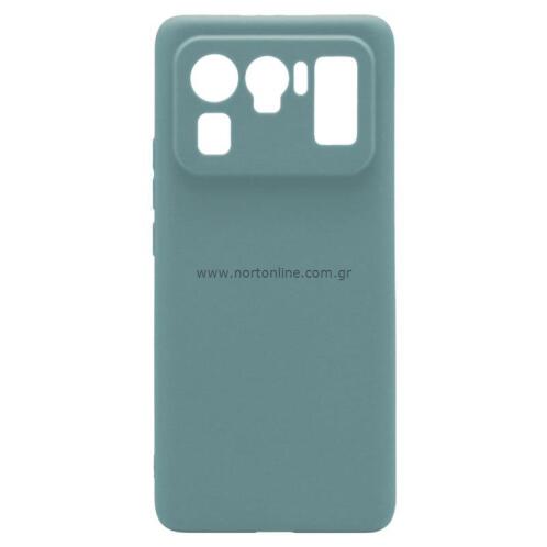 Θήκη Soft TPU inos Xiaomi Mi 11 Ultra S-Cover Πετρολ
