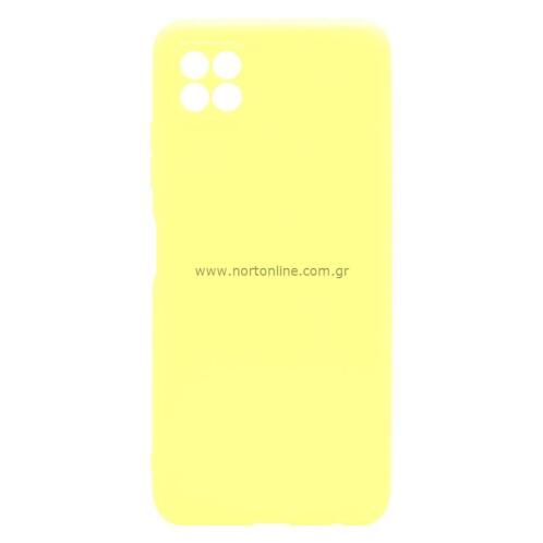 Θήκη Soft TPU inos Samsung A226B Galaxy A22 5G S-Cover Κίτρινο