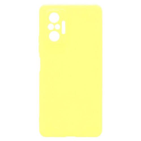 Θήκη Soft TPU inos Xiaomi Redmi Note 10 Pro S-Cover Κίτρινο