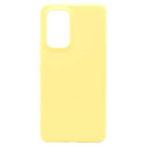 Θήκη Soft TPU inos Samsung A536B Galaxy A53 5G S-Cover Κίτρινο
