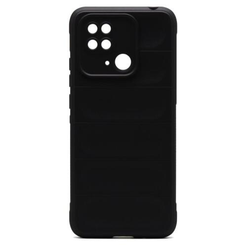 Θήκη Shield TPU inos Xiaomi Redmi 10C Stripes Μαύρο