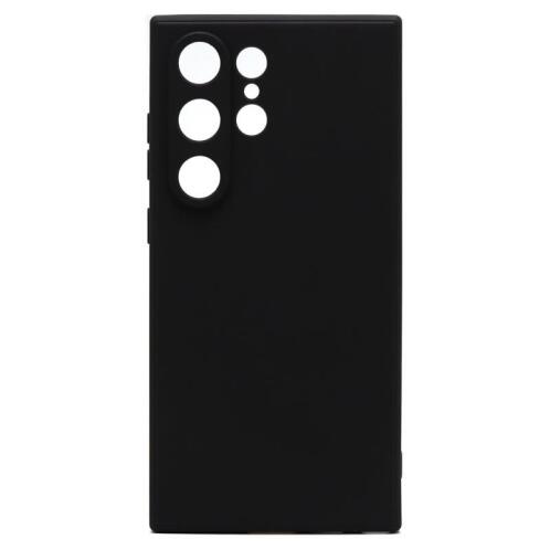 Θήκη Soft TPU inos Samsung Galaxy S24 Ultra 5G S-Cover Μαύρο