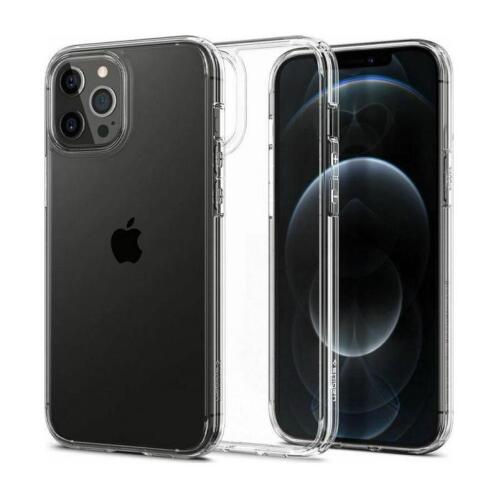 Θήκη TPU & PC Spigen Ultra Hybrid Apple iPhone 12/ 12 Pro Διάφανο