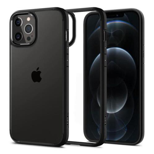 Θήκη TPU & PC Spigen Ultra Hybrid Apple iPhone 12/ 12 Pro Μαύρο