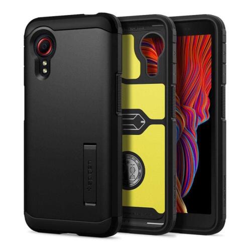 Θήκη TPU & PC Spigen Tough Armor Samsung G525F Galaxy Xcover 5 Μαύρο