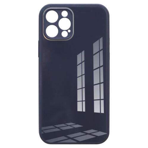 Θήκη TPU & Glass inos Apple iPhone 12 Pro CamGuard Σκούρο Μπλε