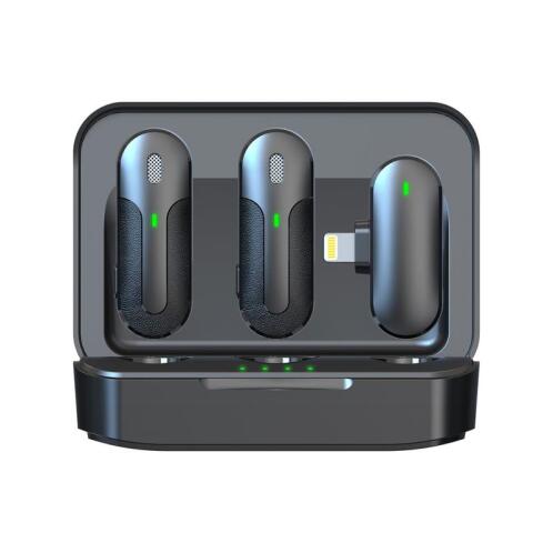 Ασύρματα Μικρόφωνα Devia M8-2-L Kintone Series 2 σε 1 Lightning Μαύρο