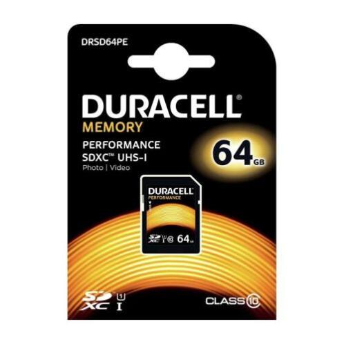 Κάρτα μνήμης SDHC C10 UHS-I U1 Performance Duracell 80MB/s 64GB