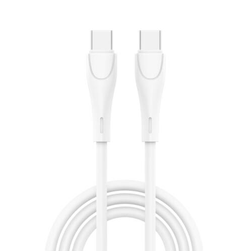 Καλώδιο Σύνδεσης USB 2.0 inos UltraCon USB C σε USB C 60W 1m Λευκό