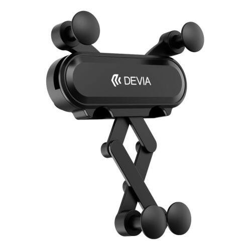 Universal Βάση Στήριξης Αεραγωγού Αυτοκινήτου Devia ES071 Gravity Kintone Series Μαύρο