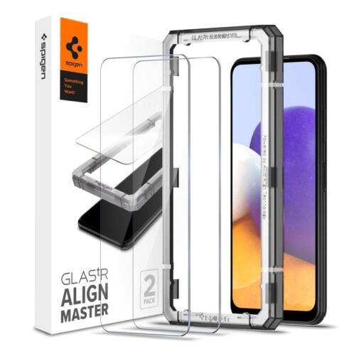 Tempered Glass Full Face Spigen Glas.tR Align Master FC Samsung A226B Galaxy A22 5G (2 τεμ.)