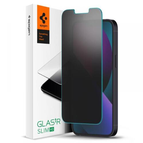 Tempered Glass Full Face Spigen Glas.tR Slim HD Privacy Apple iPhone 13 Pro Max (1 τεμ.)
