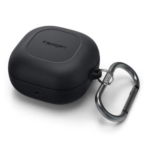 Θήκη Σιλικόνης Spigen Fit Samsung Galaxy Buds Live / Pro με Γάντζο Μαύρο