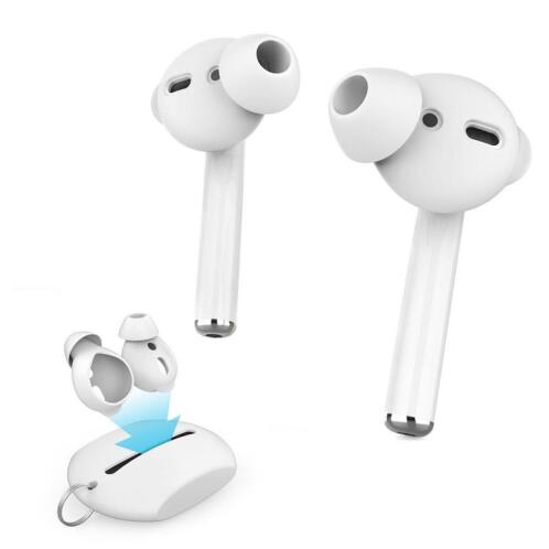 Earhooks Σιλικόνης με Θήκη AhaStyle PT66 Apple Earpods & Airpods Enhanced Sound Λευκό (3 ζεύγη)