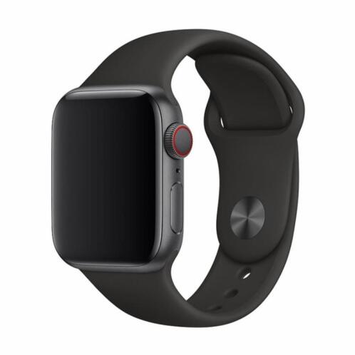 Λουράκι Devia Sport Band Apple Watch 4/ 5/ 6/ 7/ SE (42mm/ 44mm/ 45mm) Deluxe Series Μαύρο