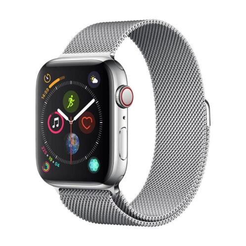 Λουράκι Devia Milanese Loop Apple Watch 4/ 5/ 6/ 7/ SE (42mm/ 44mm/ 45mm) Elegant Series Ασημί