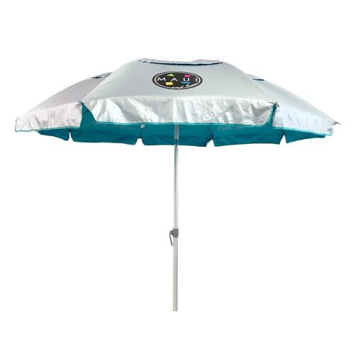 Maui & Sons Ομπρέλα Θαλάσσης 190cm 8 ακτίνες Πετρόλ