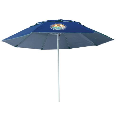 MAUI&SONS Ομπρέλα θαλάσσης 170cm 8 ακτίνες χωρίς μηχανισμό κλίσης polyester μπλε