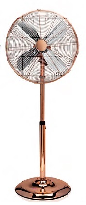 Lineme ανεμιστήρας Ορθοστάτης 18" Vintage Χάλκινο 02-00142