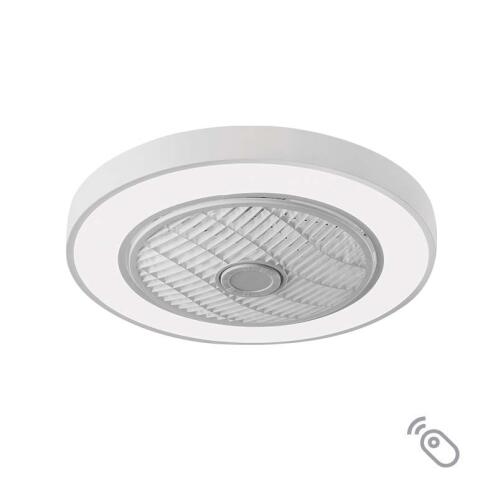 Lineme Marin Ανεμιστήρας Οροφής 50cm με Φως και Τηλεχειριστήριο Λευκός
