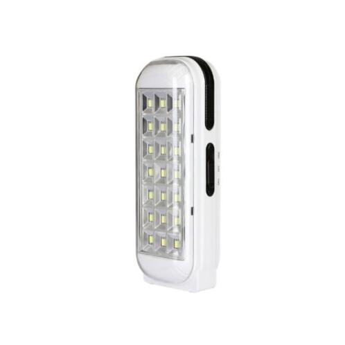 DP ΦΩΤΙΣΤΙΚΟ ΑΣΦΑΛΕΙΑΣ ΦΟΡΗΤΟ ΕΠΑΝΑΦΟΡΤΙΖΟΜΕΝΟ 21 SMD LED DP-713C ΛΕΥΚΟ