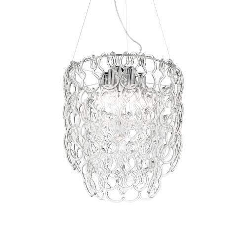 Ideal Lux Κρεμαστό Φωτιστικό Οροφής Πολύφωτο ALBA SP7 ROUND 020365