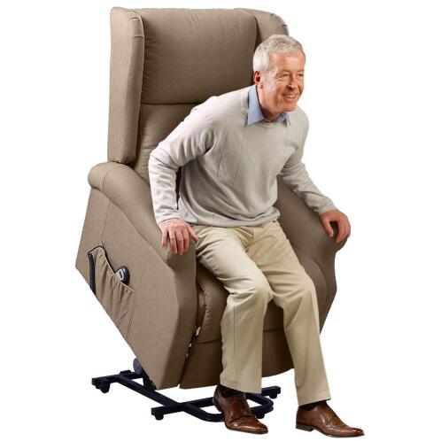 BAKAJI  Ηλεκτρική Μηχανοκίνητη Πολυθρόνα Ανύψωσης Ανακλινόμενη Οικολογικό Δέρμα Τορτόρα Ηλικιωμένοι  02053089