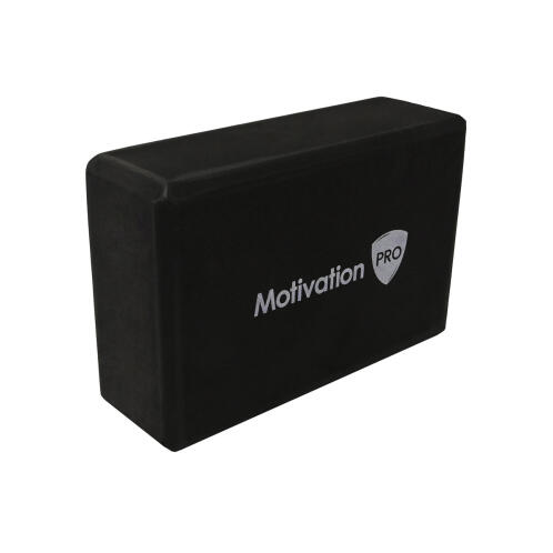 MotivationPro: Yoga Τουβλάκι Μαύρο 23x14x7.5cm