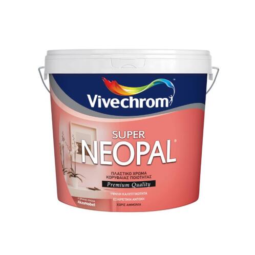 ΠΛΑΣΤΙΚΟ ΧΡΩΜΑ VIVECHROM SUPER NEOPAL 10 + 1LT